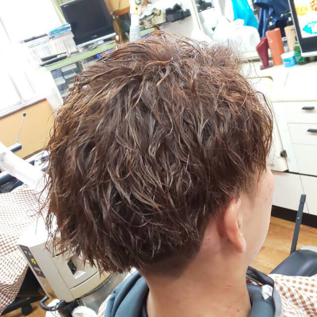 スパイラルツイストパーマ