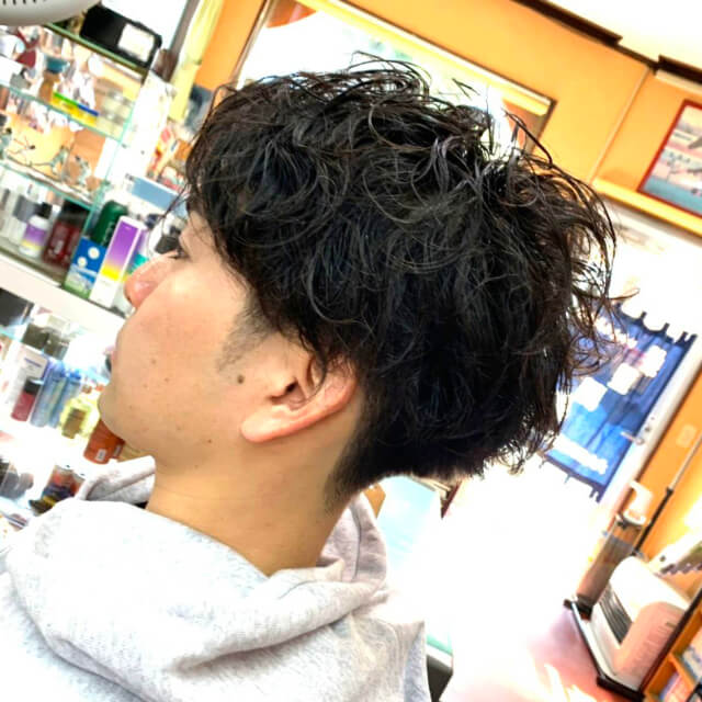 スパイラルツイストパーマ