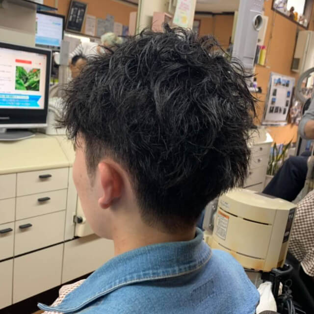 スパイラルツイストパーマ